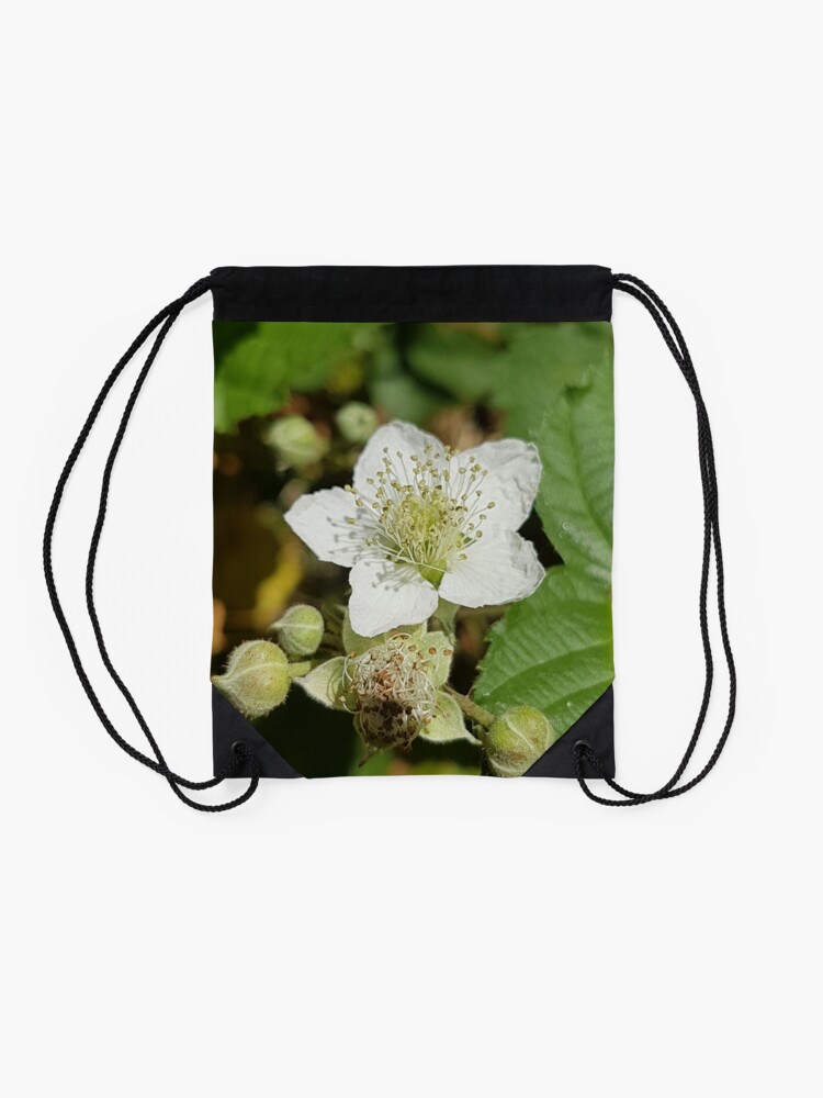 Alternate view of Bramble Blossom Drawstring Bag