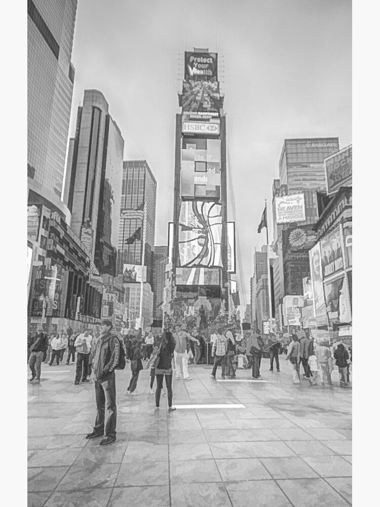 Times Square Sparkle (pencil sketch) by RayW