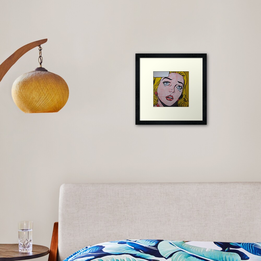 Cry 22 Framed Art Print