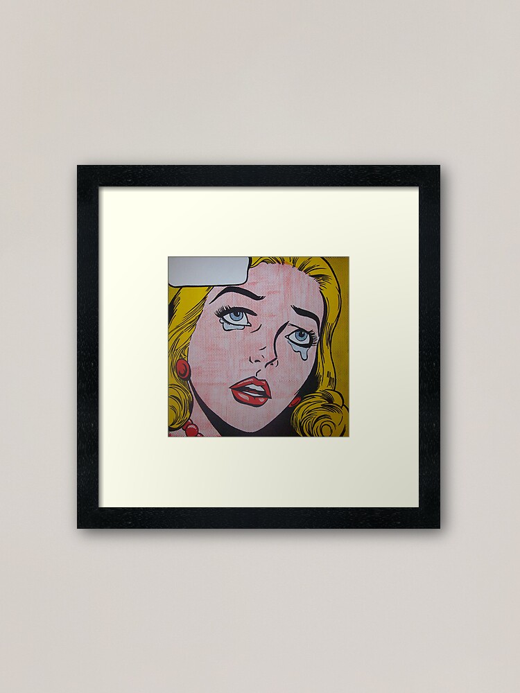Alternate view of Cry 22 Framed Art Print