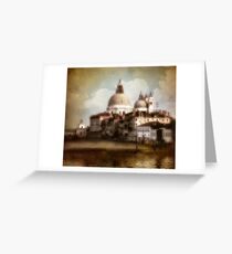 the last time I saw venice... Greeting Card