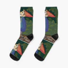 Wirt Got Spooked- Over the Garden Wall Socks