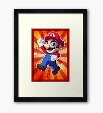 Super Mario RPG: Mario Framed Print