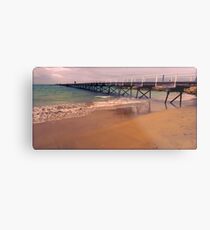 Beachport Jetty Metal Print