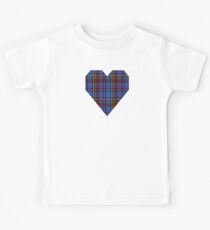 00430 Anderson Westwood Blue Tartan Kids Tee