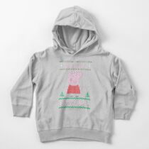 PEPPA UGLY CHRISTMAS Toddler Pullover Hoodie
