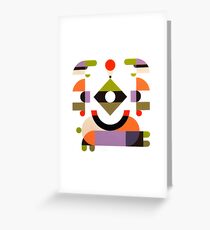 From above Greeting Card