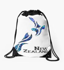 Fluid New Zealand Drawstring Bag