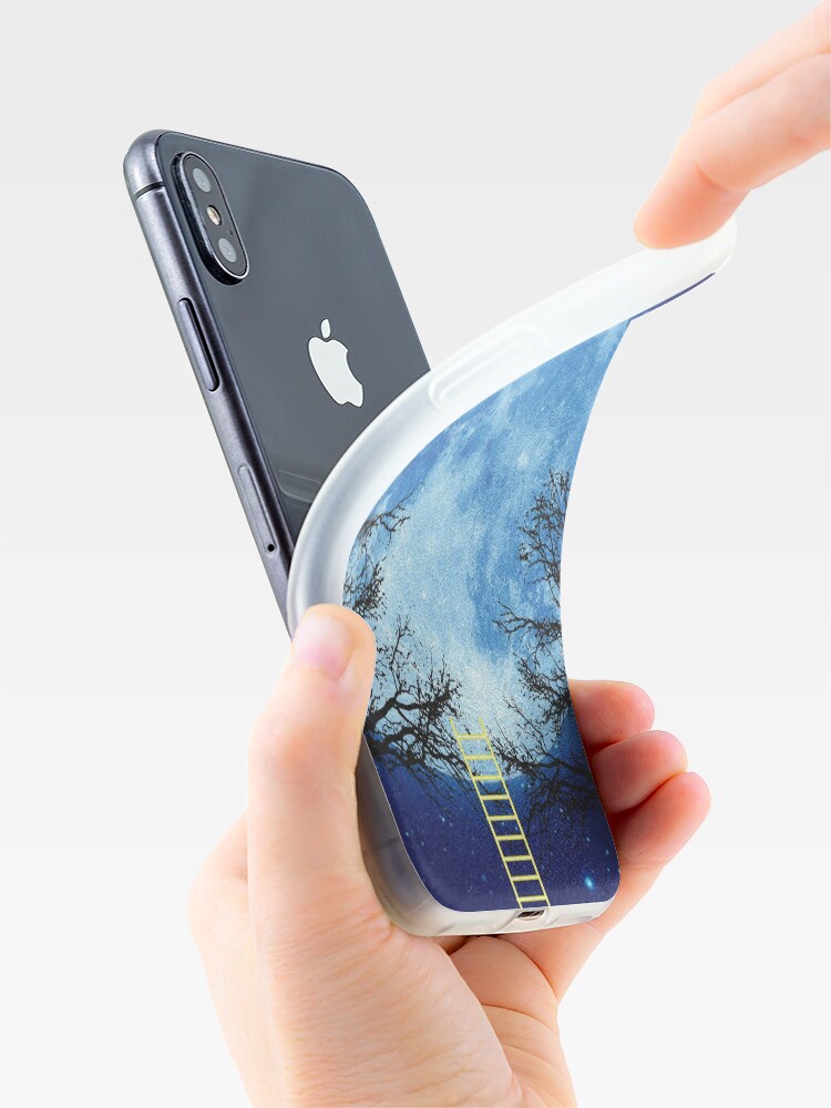 Alternate view of A Ladder to the Moon iPhone Case & Cover