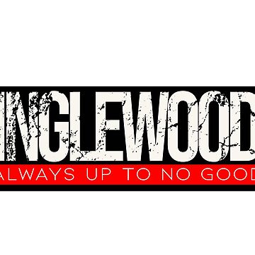 INGLEWOOD RAIDERS WOMENS CUT TEE SILVER/BLACK - INGLEWOOD CLOTHING LINE