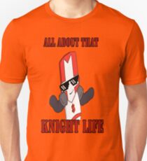 Knight Life-Red Unisex T-Shirt