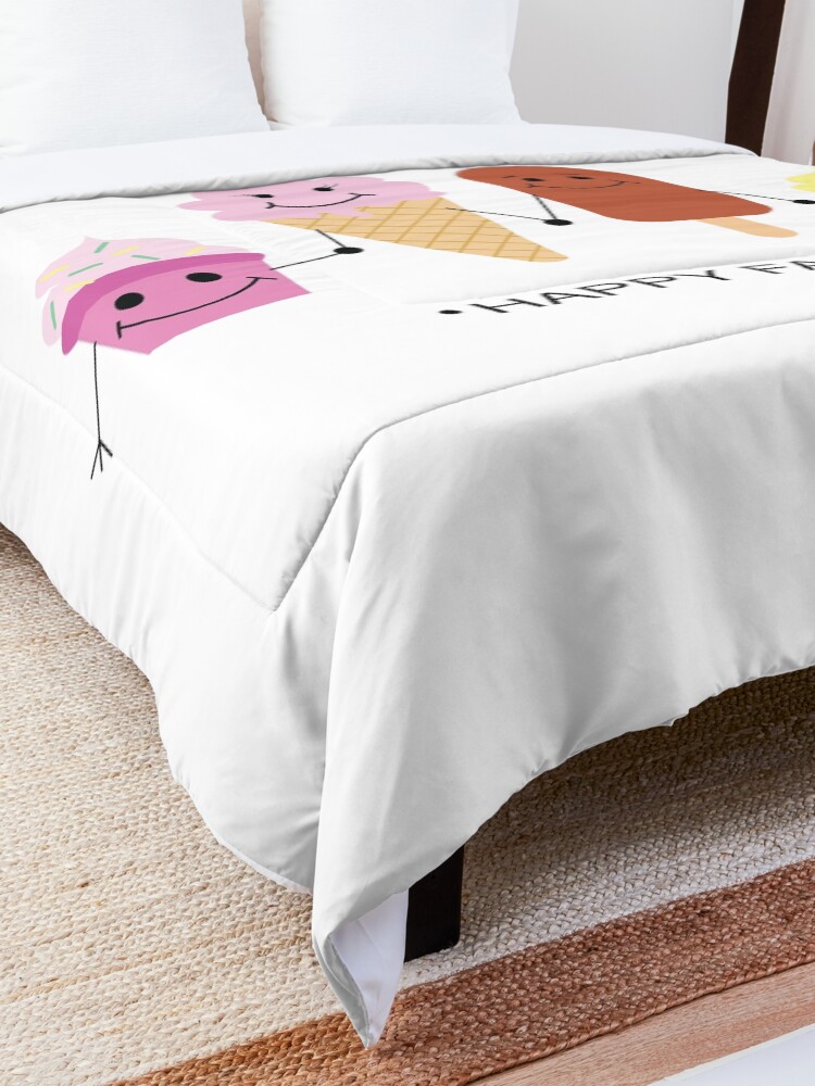 Alternate view of Happy family Comforter