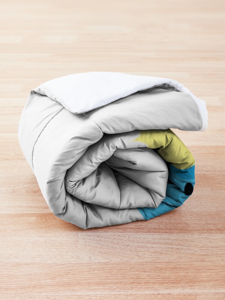 Alternate view of Happy family Comforter