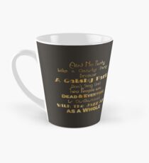 Gatsby Party - Gold and Black Tall Mug