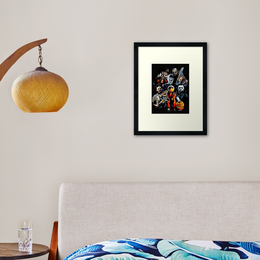 Horror Framed Art Print