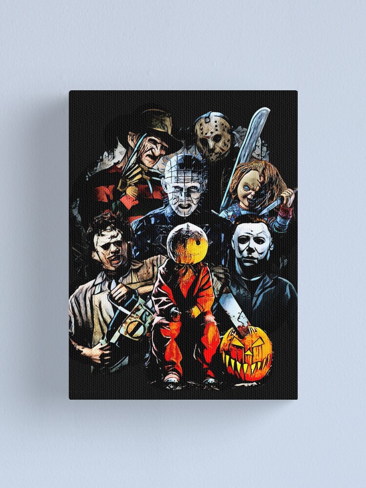 Alternate view of Horror Canvas Print