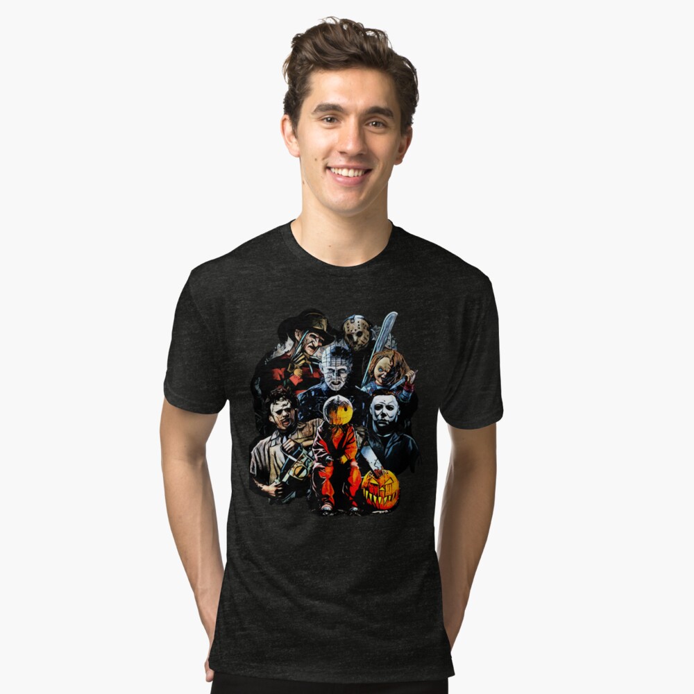 Horror Tri-blend T-Shirt