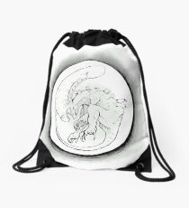 Alien Egg Drawstring Bag