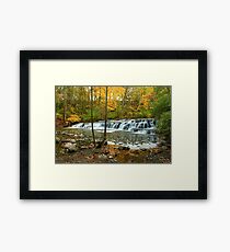 Corbetts Glen, Postcard Falls Framed Print
