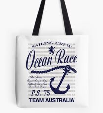 Ocean race sailing crew Tote Bag