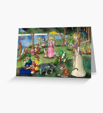 Sunday Afternoon on the Island of Nintendo Greeting Card