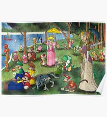 Sunday Afternoon on the Island of Nintendo Poster