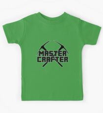 Camiseta para niños Minecraft - Maestro Crafter
