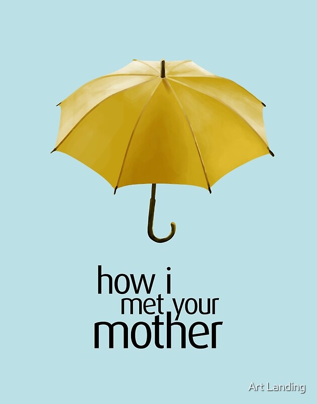 "Yellow Umbrella. How I Met Your Mother." Photographic Prints by Art