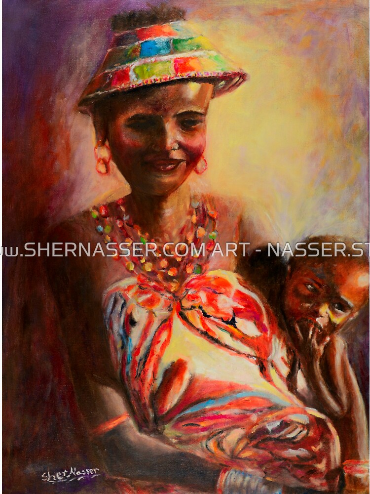African Mother and Child by shernasser