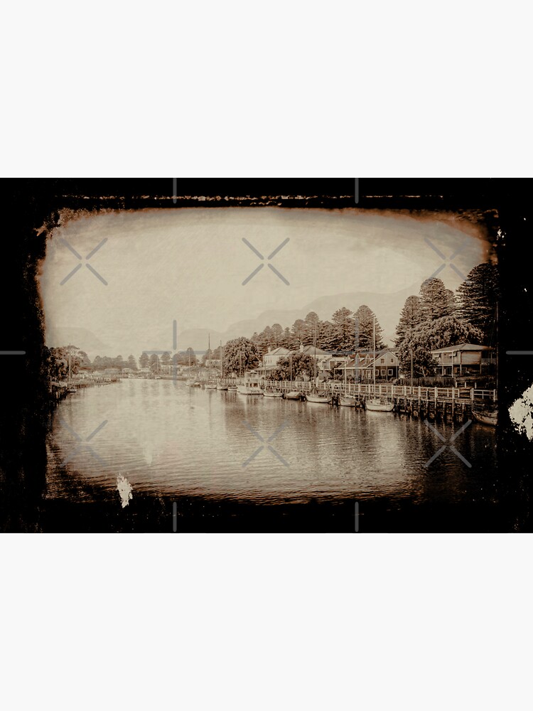 Port Fairy Sunrise (tin type vintage sepia) by RayW