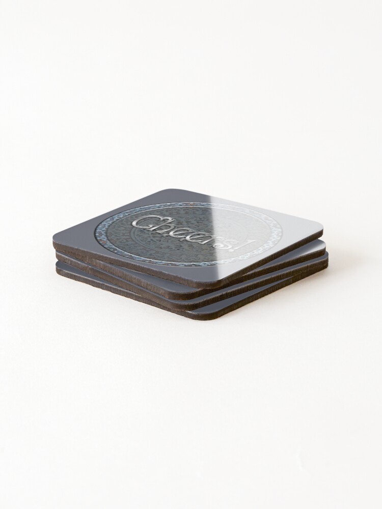 Alternate view of Steampunk Cheers! Coasters (Set of 4)