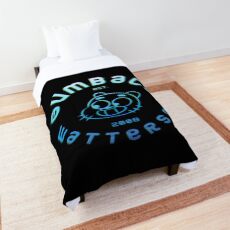 The Amazing World of Gumball Blue Glitch Gumball Comforter