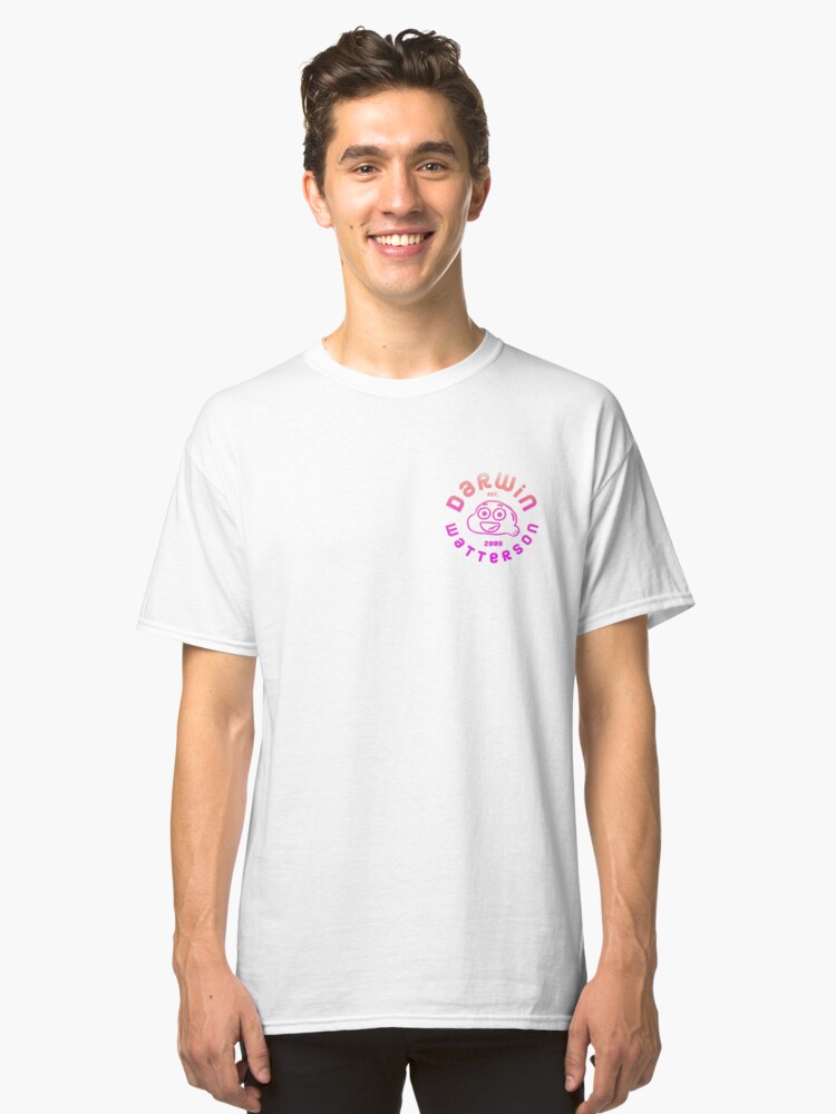 Alternate view of The Amazing World of Gumball Pink Darwin Classic T-Shirt