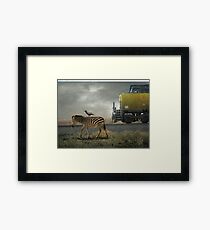 The Quirky Out West Framed Print