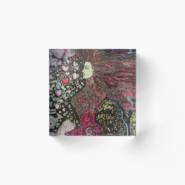 Spiritual goddess of everything Acrylic Block