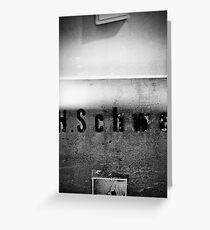 Door in Kreuzberg Greeting Card