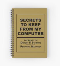 The Diary of Dwight K Schrute - The Office Spiral Notebook