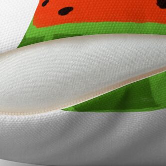 Alternate view of Watermelon Sliced Throw Pillow