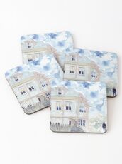 H.P. Lovecraft's House Coasters