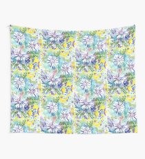 Ragged Flowers Tapestry