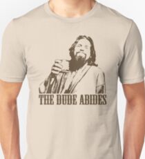 The Big Lebowski The Dude Abides T-Shirt Unisex T-Shirt