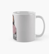 The Big Lebowski Careful Man There's A Beverage Here Color T-Shirt Mug