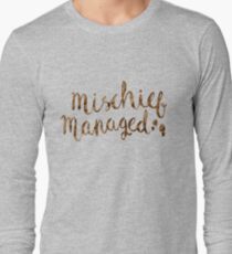MISCHIEF MANAGED Long Sleeve T-Shirt