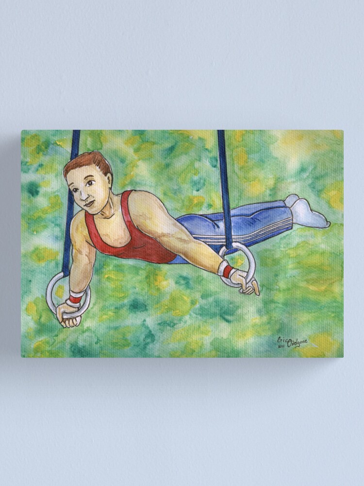 Alternate view of Gymnastic Rings Canvas Print