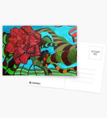 252 - CAMELIA DESIGN - DAVE EDWARDS - ACRYLIC - 2009 Postcards