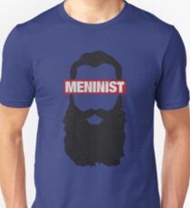 Meninist Beard Blue T-Shirts, hoodies and more Unisex T-Shirt