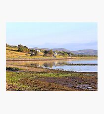 Autumnal Reflections On An Irish Lake Photographic Print