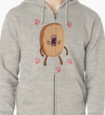 Evil tastes of Cinnamon Zipped Hoodie