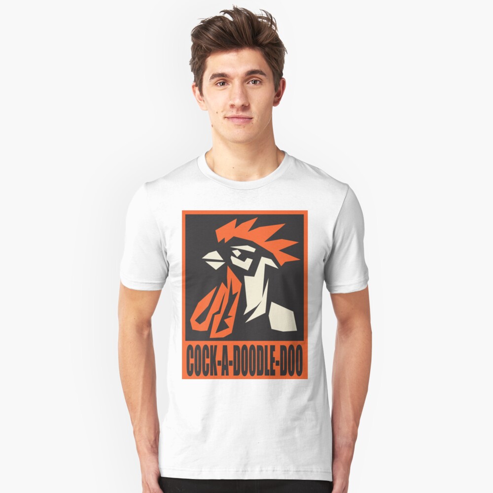 revolutionary rooster Slim Fit T-Shirt