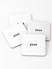 Yeet Phrase Coasters